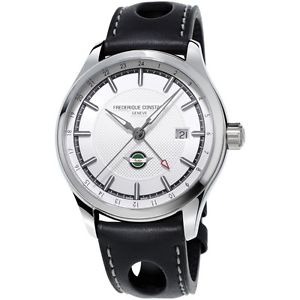 Frederique Constant Mens FC350HS5B6 Vintage Rally Healey GMT Analog Display Swis