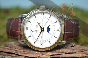 Maurice Lacroix Master Piece Quantième Phases de Lune Automatik, B&P, WIE NEU