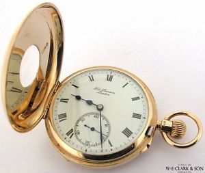 9ct. Yellow Gold J W Benson Pocket Watch