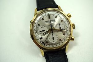 WAKMANN VINTAGE TRIPLE CALENDAR VALJOUX 730 WORKS VERY NICE 39 MM BUY IT NOW!!