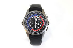 Girard Perregaux WW.TC World Time Titanium Chronograph 4980 Men's Watch