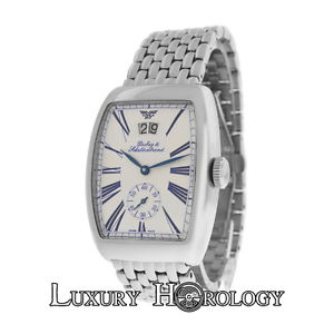Authentic Men's Dubey & Schaldenbrand Aerodyn Date Steel Automatic Watch