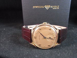 ULYSSE NARDIN VINTAGE Herren ROTGOLD 750 Groß