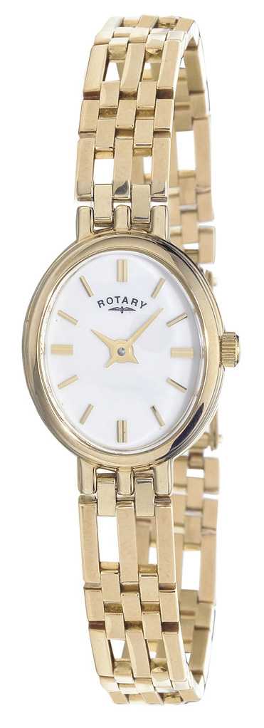 Rotary 9ct Gold Elite LB10090/02 Watch - 14% OFF!