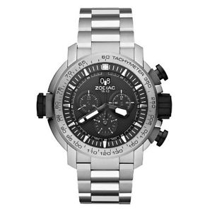 Zodiac Mens ZO8561 Analog Display Swiss Quartz Silver Watch