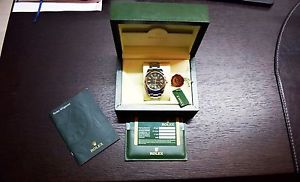 Rolex Milgauss 116400 GV acciaio vetro verde