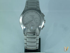 WATCH LONGINES OPOSITION L3.622.1 TITANIUM AUTOMATIC CHRONOGRAPH. RELOJ TITANIO