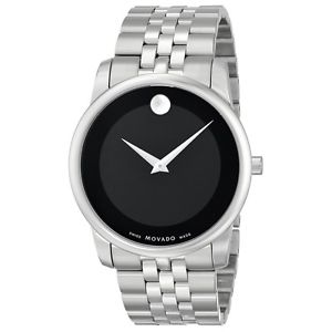 Movado Mens 0606504 Museum Stainless Steel Watch