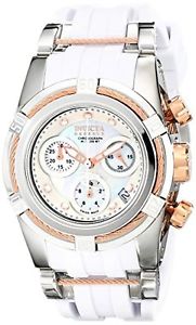 Invicta 15280 Womens Bolt Analog Display Swiss Quartz White Watch
