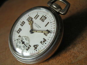 One Of First WALTHAM ARMY ORDNANCE Pocket W. No 92 ! Crescent 1617Mov. WW2 1940