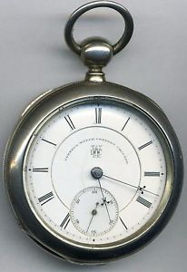 Rare 18 size 19 jewel Cornell of Chicago H. N. Hibbard key wind pocket watch