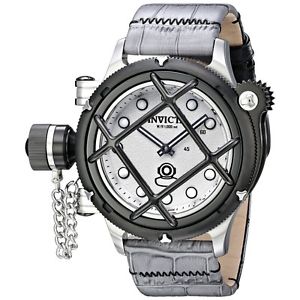 Invicta Mens 16222 Russian Diver Analog Display Mechanical Hand Wind Grey Watch