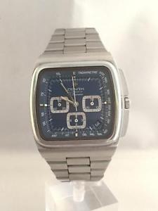 ZENITH El Primero TV Screen Big Surf Blue Automatic CHRONOGRAPH ORIGINAL