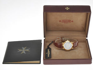 Vacheron & Constantin 18k gold 14070 28mm lady 1995 new nuovo pristine in box