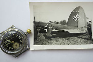 Montre militaire  de PILOTE aviation HOMIS WATCH  Type Beobachtungsuhr Circa1930