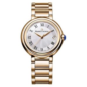 Maurice Lacroix Fiaba Damenuhr rund roségold Edelstahl FA1004-PVP06-110-1