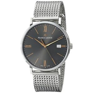 Maurice Lacroix Mens EL1087-SS002-811 Eliros Analog Display Analog Quartz Silver