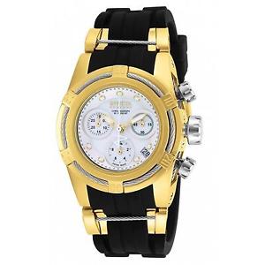 INVICTA WOMEN'S 40MM POLYURETHANE BAND STEEL CASE SWISS QUARTZ WATCH 15281