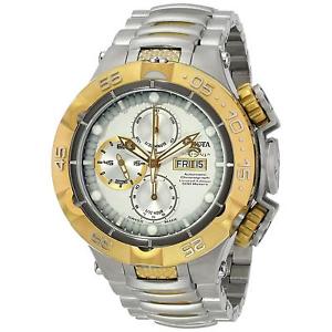 INVICTA MEN'S 50MM TWO TONE STEEL BRACELET & CASE AUTOMATIC WATCH 15485