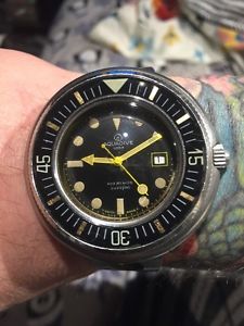 Amazing Vintage Aquadive Model 709 Dive Diver Watch
