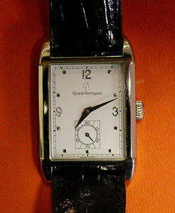GIRARD PERREGAUX WATCH UHREN MONTRE OROLOGIO ACCIAIO STEEL REF. 4961 ANNO 1991
