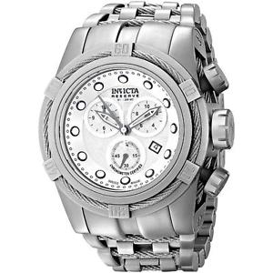 INVICTA MEN'S 51MM GREY TITANIUM BRACELET & CASE SWISS QUARTZ WATCH 12727