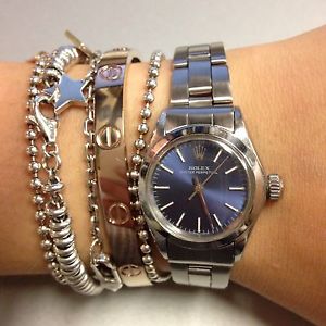 ROLEX REF. 6718 ACCIAIO STEEL CASSA 26 MM LADY WATCH UHREN OROLOGIO OYSTER