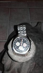 rare montre chronolympique  certina mouvement VALJOUX 72 ds2