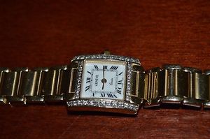 GENEVE DIAMOND 14K YELLOW GOLD WOMAN'S WATCH!!! 59 GRAMS!!! MUST SEE!!!