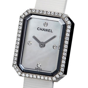 Used Watch Women Chanel Premiere H2433 quartz white stainless L8J