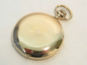 Präzisions Taschenuhr REVUE THOMMEN 585 Gold Gehäuse G. RAU Pforzheim wie NEU