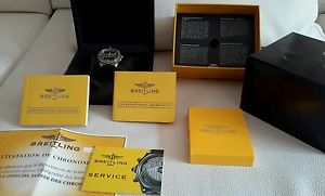 BREITLING ORIGINAL CHRONOMETER AEROSPACE AVANTAGE 42mm REF. E79362. FULL SET