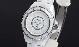 Used Watch Women Chanel J12 29 white phantom world limited this 2000 H3705 U7D