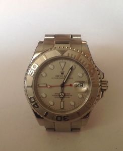 ROLEX YATCH MASTER ACERO Y PLATINO