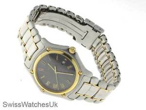 EBEL CLASSIC WAVE SPORT LADIES WATCH STAINLESS STEEL & GOLD QUARTZ WATCH - EBEL