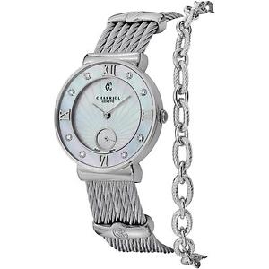 CHARRIOL ST-TROPEZ DAMEN 30MM SAPHIRGLAS UHR ST30SD.560.008