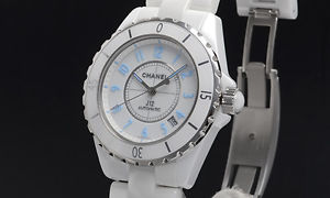 Used Watch Men Chanel J12 38 Blue Light World limited this 2000 H3827 S0Y