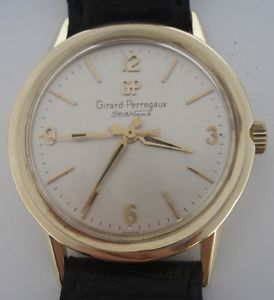 14K Gold - Girard Perregaux watch Seahawk