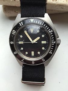 Vintage Benrus Military Diver's Watch Mil-W-50717 Type I Class A in 1973