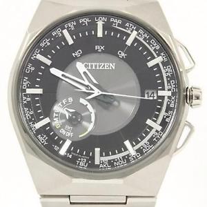 Authentic CITIZEN F100-T021077 CC2006-53E Satellite wave Solar  #260-001-445-...