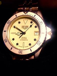Vintage HEUER 982.113 Night Diver Pewter PVD