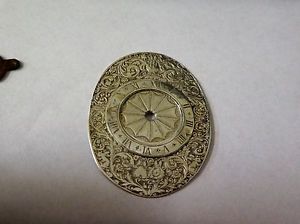 Verge pocket watch parts and dial