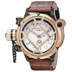 Invicta Mens 16361 Russian Diver Analog Display Mechanical Hand Wind Two Tone Wa