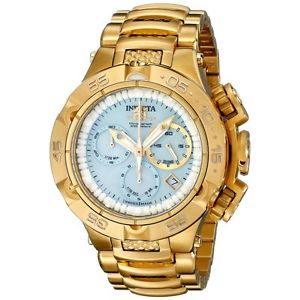 Invicta Womens 17223 Subaqua Analog Display Swiss Quartz Gold Watch