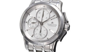 Used Watch Men Pre-Owned Maurice Lacroix Pontus Chronograph PT7538 / 48 W5Y