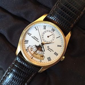Girard Perregaux Equation Terre Men's 18K Gold Watch w/ Calendar and Moon Phase