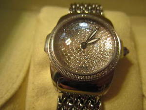 INVICTA LADIES 2.2 CARAT DIAMOND LUPAH #2972 SWISS MADE 18K GOLD MSRP $3995
