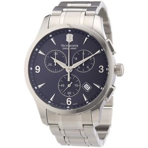 Victorinox Swiss Army Mens 241478 Alliance Dark Gray Chronograph Dial Watch