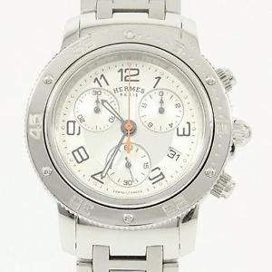 Authentic HERMES CP2.410 Clipper Diver Chronograph Quartz  #260-001-579-1047