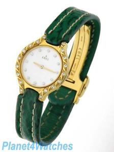 EBEL 18K LADIES DIAMOND WATCH 18K GOLD QUARTZ WATCH - EBEL WATCH